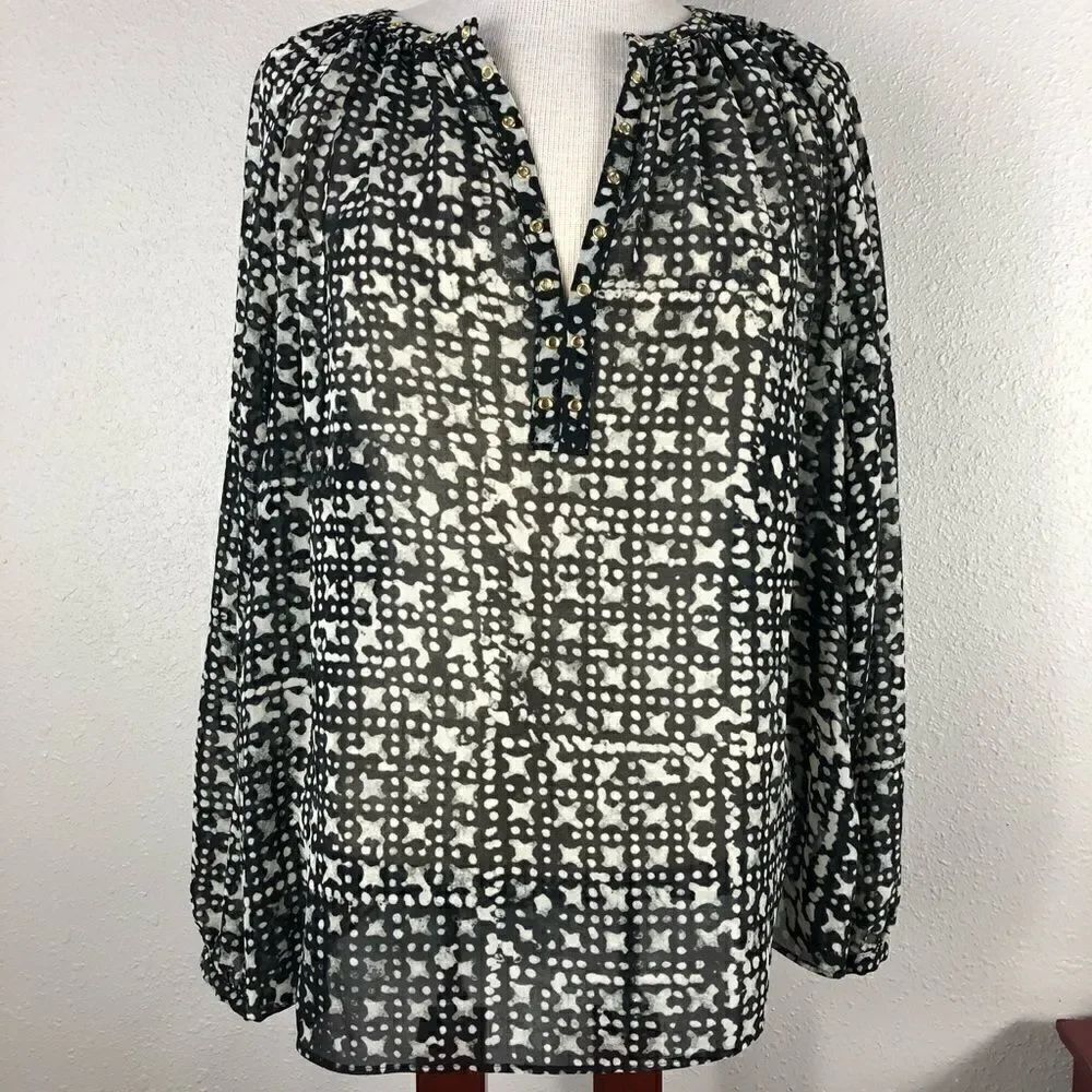 Michael Kors Blouse Top Size M